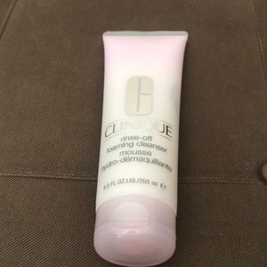 NWOT XL Clinique Rinse Off Foaming Cleanser